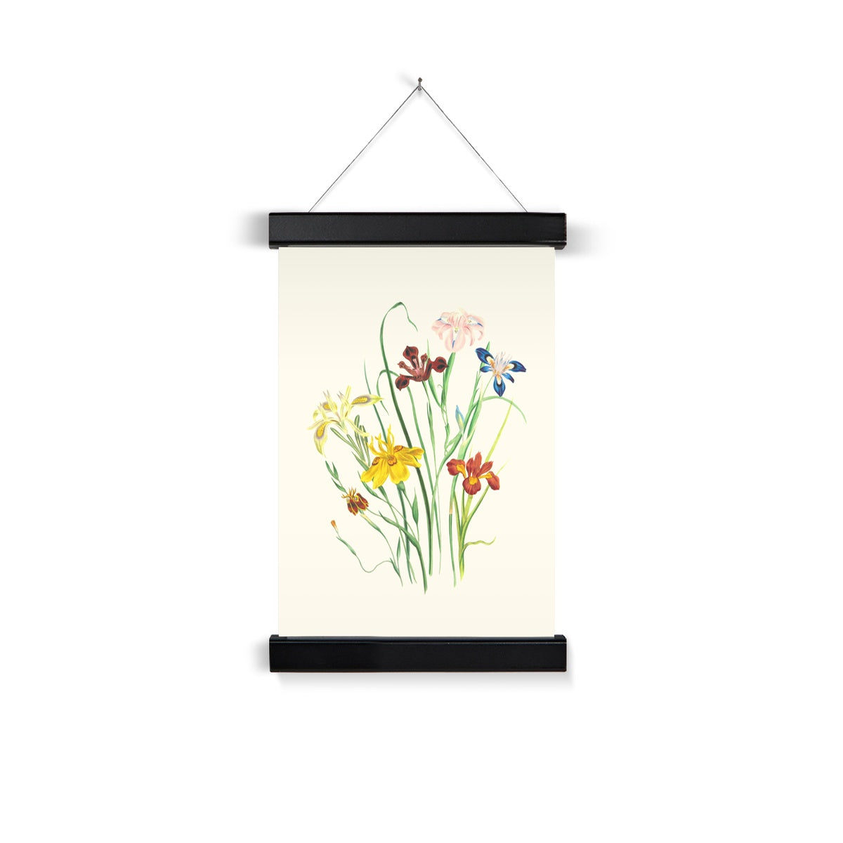 Wildflowers Fine Art Print with Hanger