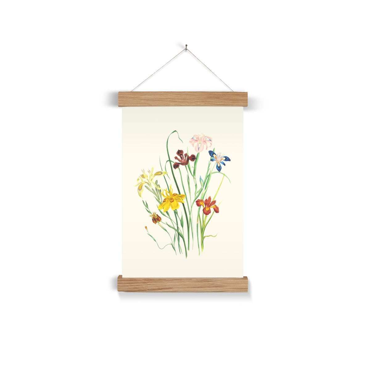 Wildflowers Fine Art Print with Hanger