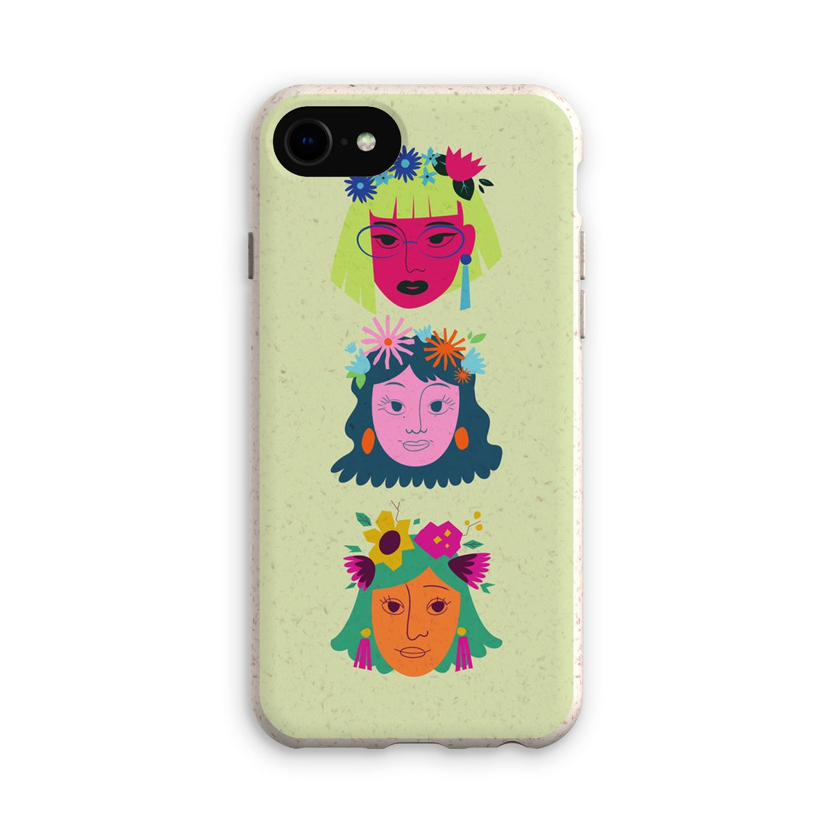 Colourful Women Eco Phone Case