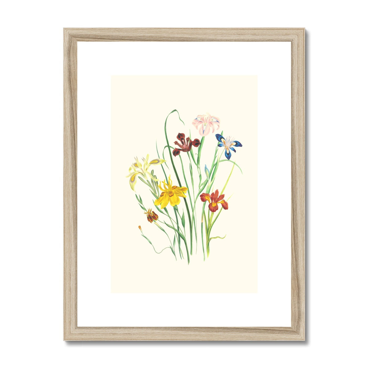 Wildflowers Framed & Mounted Print