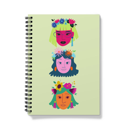 Colourful Women Notebook