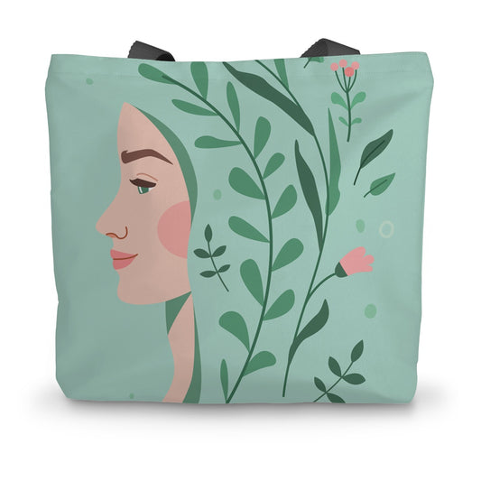 Mother Nature Canvas Tote Bag