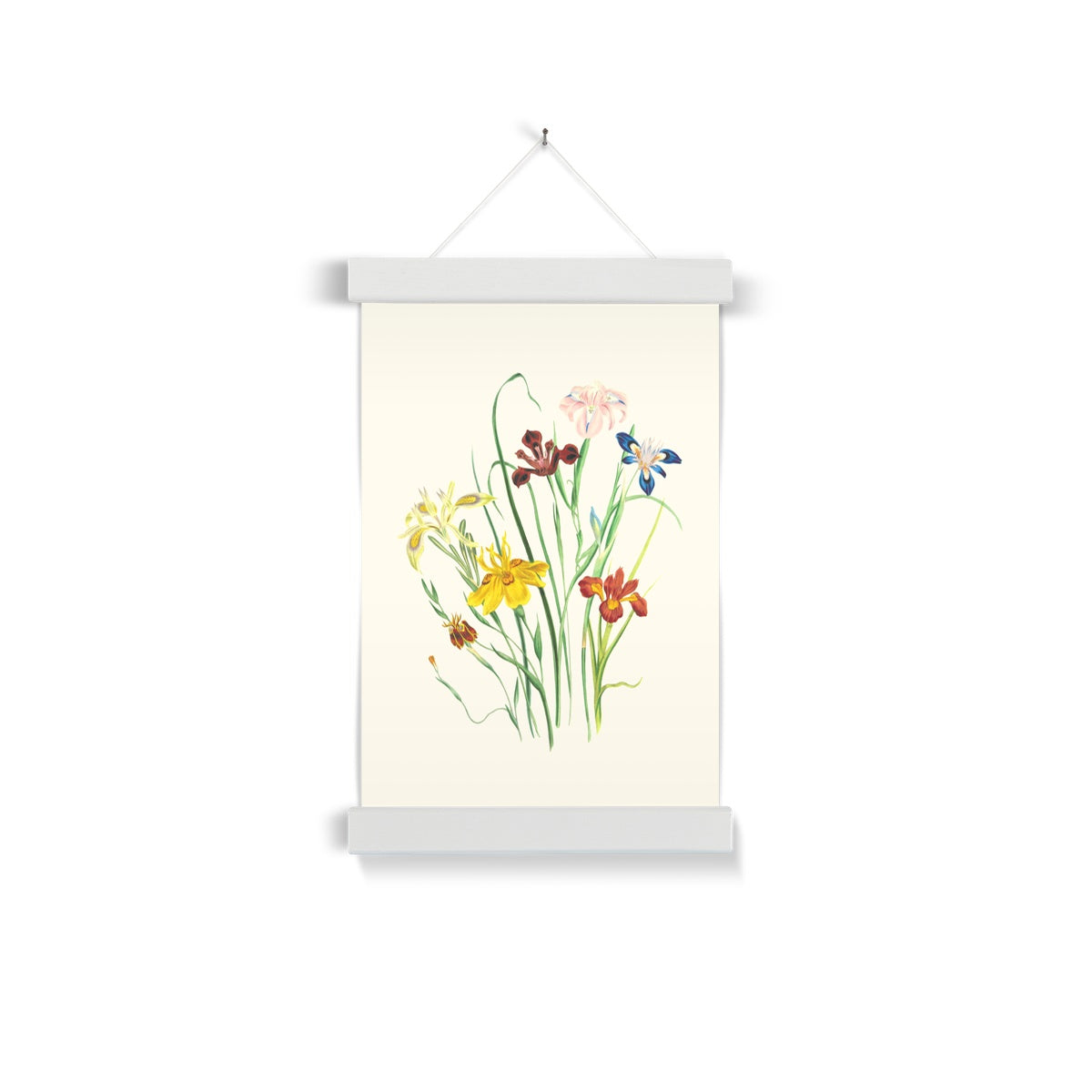 Wildflowers Fine Art Print with Hanger