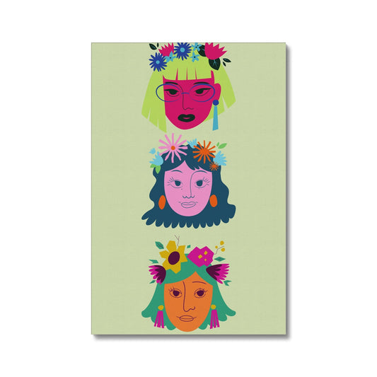 Colourful Women Canvas